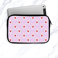 Easter Easter Bunny Hearts Seamless Tile Cute Apple Ipad Mini Zipper Cases by 99art