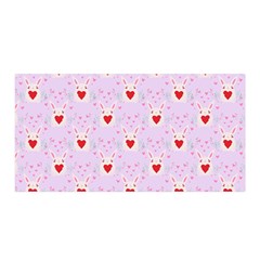 Easter Easter Bunny Hearts Seamless Tile Cute Satin Wrap 35  X 70  by 99art