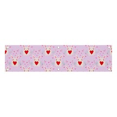 Easter Easter Bunny Hearts Seamless Tile Cute Banner And Sign 4  X 1  by 99art