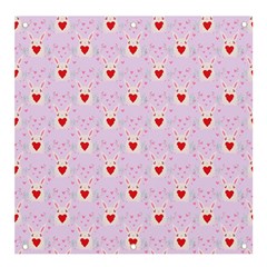 Easter Easter Bunny Hearts Seamless Tile Cute Banner And Sign 4  X 4  by 99art