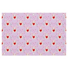 Easter Easter Bunny Hearts Seamless Tile Cute Banner And Sign 6  X 4  by 99art