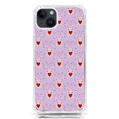 Easter Easter Bunny Hearts Seamless Tile Cute Iphone 14 Plus Tpu Uv Print Case