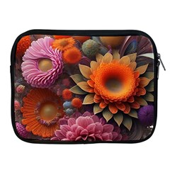 Flowers Flower Blossoms Petals Blooms Apple Ipad 2/3/4 Zipper Cases