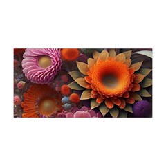 Flowers Flower Blossoms Petals Blooms Yoga Headband by 99art