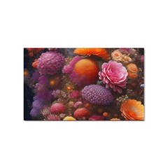 Flowers Blossoms Petals Blooms Sticker (rectangular) by 99art