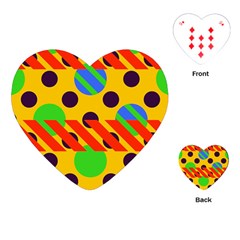 Background Graphic Beautiful Wallpaper Playing Cards Single Design (heart)