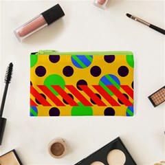 Background Graphic Beautiful Wallpaper Cosmetic Bag (xs) by 99art