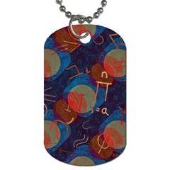 Background Graphic Beautiful Dog Tag (one Side) by 99art