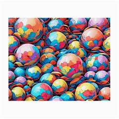 Pattern Seamless Balls Colorful Rainbow Colors Small Glasses Cloth by 99art