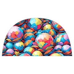 Pattern Seamless Balls Colorful Rainbow Colors Anti Scalding Pot Cap by 99art