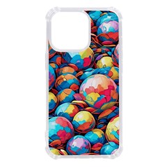 Pattern Seamless Balls Colorful Rainbow Colors Iphone 13 Pro Tpu Uv Print Case