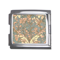 Art Nouveau Vintage Retro Pattern Floral Mega Link Italian Charm (18mm) by 99art