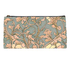 Art Nouveau Vintage Retro Pattern Floral Pencil Case by 99art