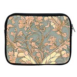 Art Nouveau Vintage Retro Pattern Floral Apple iPad 2/3/4 Zipper Cases Front