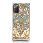 Art Nouveau Vintage Retro Pattern Floral Samsung Galaxy Note 20 TPU UV Case Front