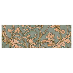 Art Nouveau Vintage Retro Pattern Floral Banner And Sign 12  X 4  by 99art