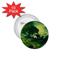 Landscape Scenery Nature Artwork 1 75  Buttons (10 Pack) by 99art