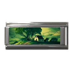 Landscape Scenery Nature Artwork Superlink Italian Charm (9mm) by 99art