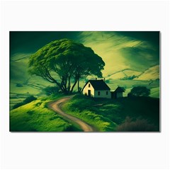 Landscape Scenery Nature Artwork Postcards 5  X 7  (pkg Of 10) by 99art