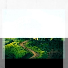 Landscape Scenery Nature Artwork Rectangular Jigsaw Puzzl by 99art