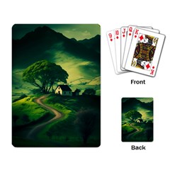 Landscape Scenery Nature Artwork Playing Cards Single Design (rectangle) by 99art