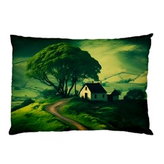 Landscape Scenery Nature Artwork Pillow Case by 99art