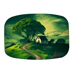 Landscape Scenery Nature Artwork Mini Square Pill Box by 99art