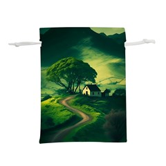 Landscape Scenery Nature Artwork Lightweight Drawstring Pouch (s) by 99art