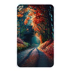 Forest Autumn Fall Painting Memory Card Reader (rectangular) by 99art