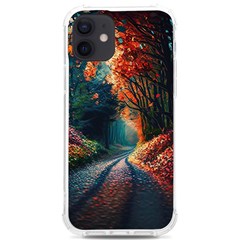 Forest Autumn Fall Painting Iphone 12/12 Pro Tpu Uv Print Case by 99art