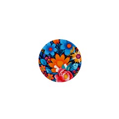 Flowers Bloom Spring Colorful Artwork Decoration 1  Mini Buttons by 99art