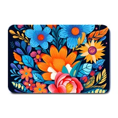 Flowers Bloom Spring Colorful Artwork Decoration Plate Mats by 99art