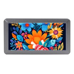 Flowers Bloom Spring Colorful Artwork Decoration Memory Card Reader (mini) by 99art