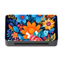 Flowers Bloom Spring Colorful Artwork Decoration Memory Card Reader With Cf by 99art