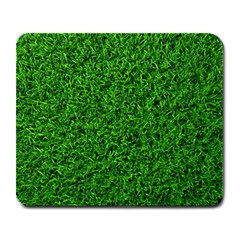 Green Grass Texture Summer Large Mousepad