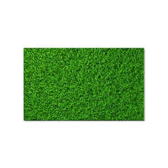 Green Grass Texture Summer Sticker Rectangular (100 Pack) by 99art