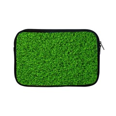 Green Grass Texture Summer Apple Ipad Mini Zipper Cases by 99art