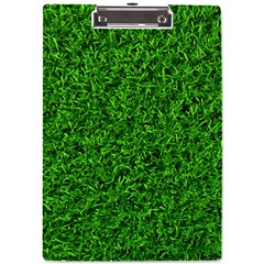 Green Grass Texture Summer A4 Acrylic Clipboard by 99art