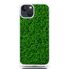 Green Grass Texture Summer Iphone 13 Tpu Uv Print Case by 99art