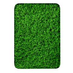 Green Grass Texture Summer Rectangular Glass Fridge Magnet (4 Pack)