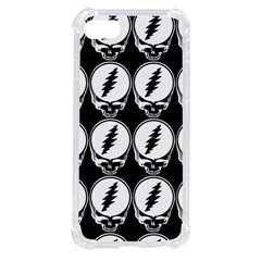 Black And White Deadhead Grateful Dead Steal Your Face Pattern Iphone Se