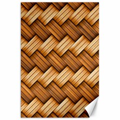 Wooden Weaving Texture Canvas 20  X 30  by 99art