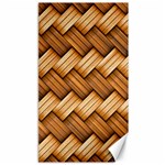 Wooden Weaving Texture Canvas 40  x 72  39.28 x69.23  Canvas - 1