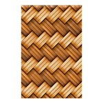 Wooden Weaving Texture Shower Curtain 48  x 72  (Small)  Curtain(48  X 72 ) - 42.18 x64.8  Curtain(48  X 72 )