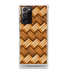 Wooden Weaving Texture Samsung Galaxy Note 20 Ultra Tpu Uv Case by 99art