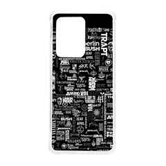 Music Pattern Black White Samsung Galaxy S20 Ultra 6 9 Inch Tpu Uv Case by 99art