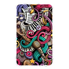 Doodle Colorful Music Doodles Memory Card Reader (rectangular) by 99art