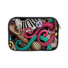 Doodle Colorful Music Doodles Apple Ipad Mini Zipper Cases by 99art