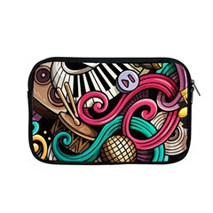 Doodle Colorful Music Doodles Apple Macbook Pro 13  Zipper Case by 99art