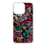 Doodle Colorful Music Doodles iPhone 13 Pro TPU UV Print Case Front